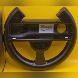 Nintendo Wii Mario Kart Steering Wheel for Wii - Black